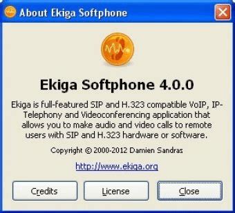 Access Portable Ekiga 4.0.1 for costless.